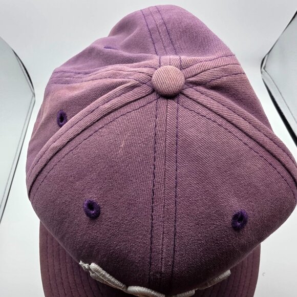 LRG x New Era 59Fifty Mens Size 7.5 Purple Fitted Cap Casual Embroidered Hat - Picture 5 of 10